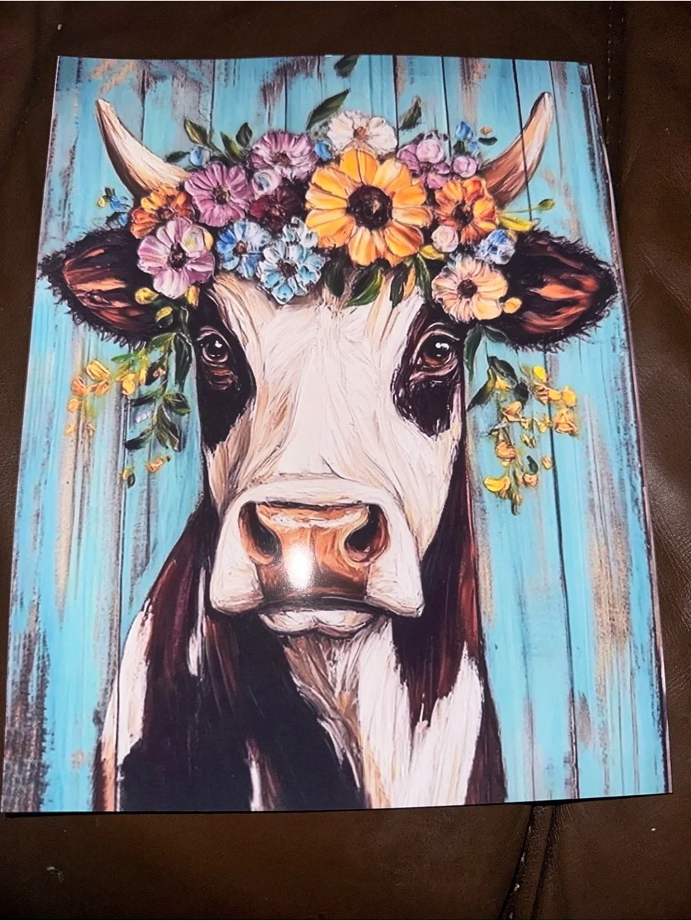 Farmhouse Floral & Animal Wall Art Set - Colorful Rustic Prints